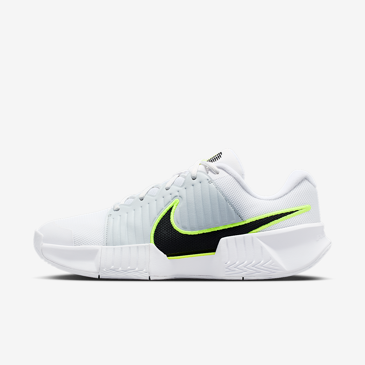 Nike  sneaker Wit/Pure Platinum/Volt/Zwart