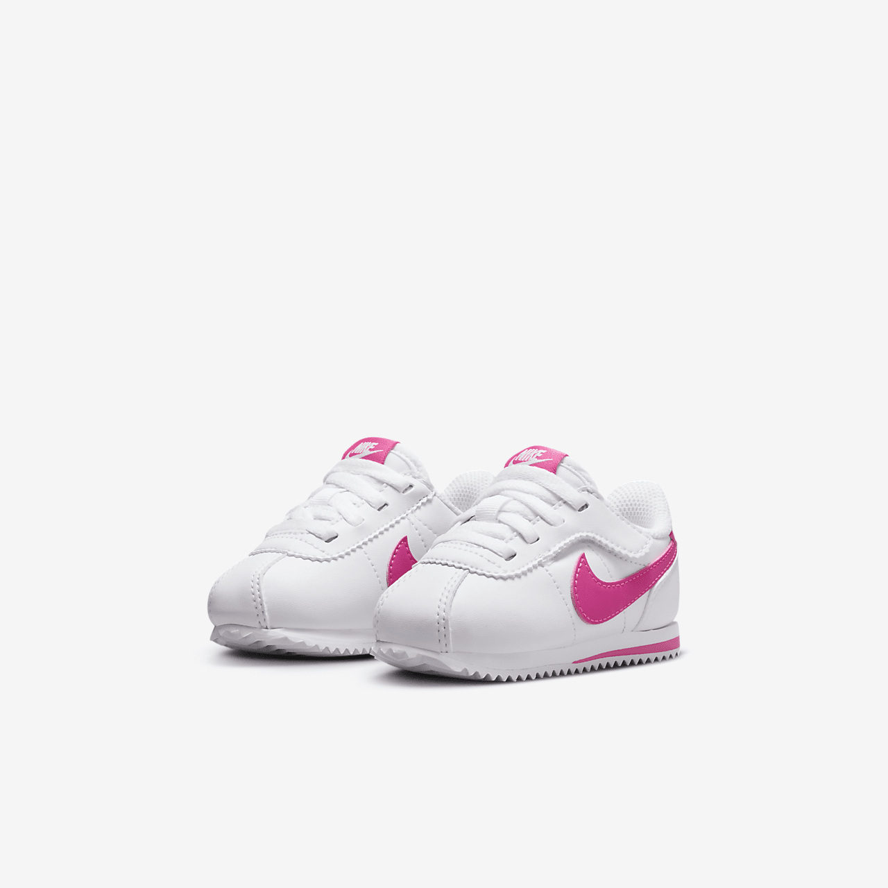 Nike Cortez sneaker Wit/Laser Fuchsia