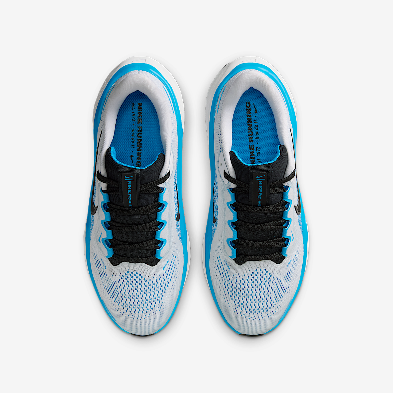 Nike Pegasus sneaker Wit/Blue Hero/Zwart/Zwart