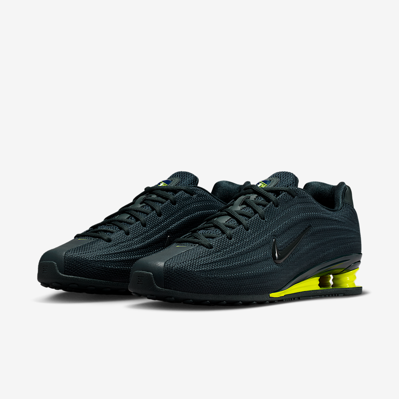 Nike Nike Shox sneaker Seaweed/Cyber/Zwart/Seaweed