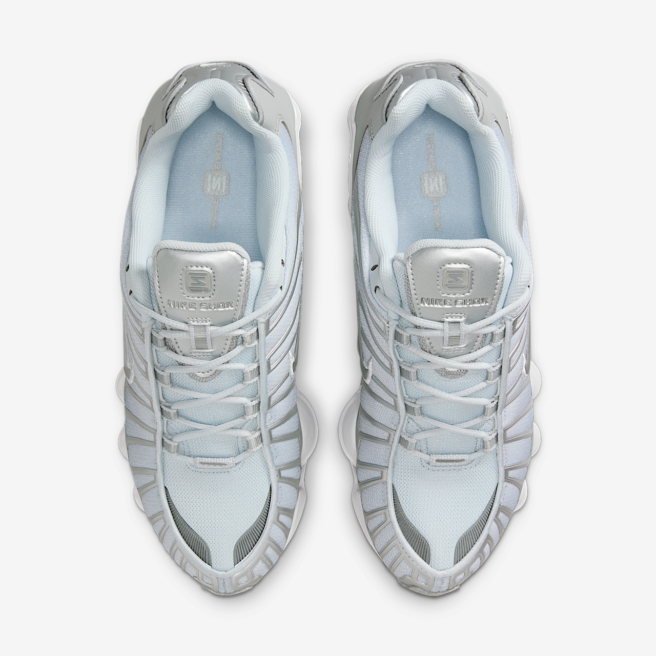 Nike Nike Shox sneaker Pure Platinum/Smoke Grey/Metallic Silver