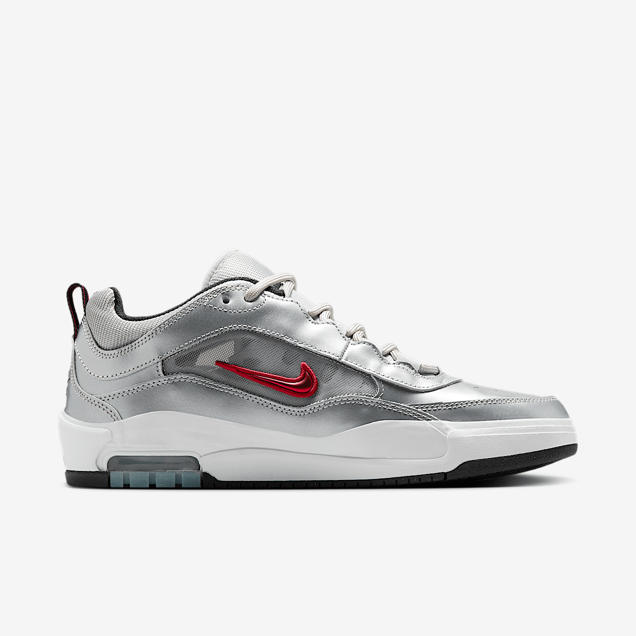 Nike Air Max sneaker Metallic Silver/Metallic Silver/Wit/Varsity Red