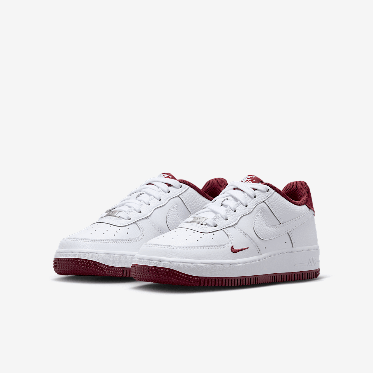 Nike Air Force 1 sneaker Wit/Team Red/Wit