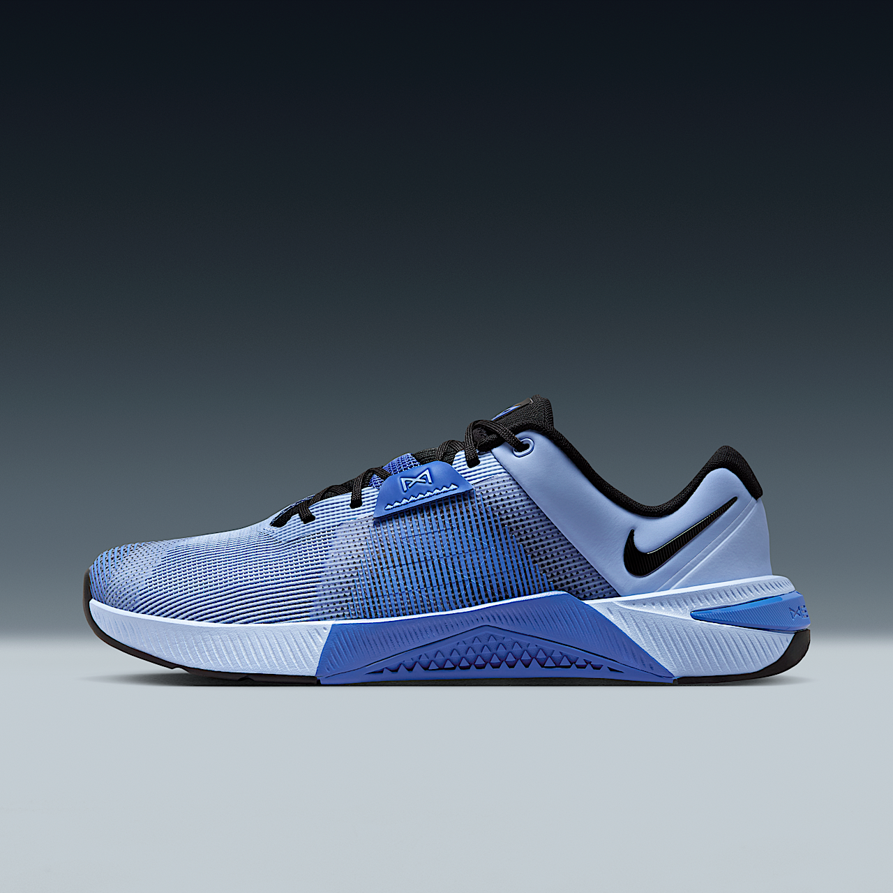 Nike  sneaker Aluminum/Comet Blue/Zwart