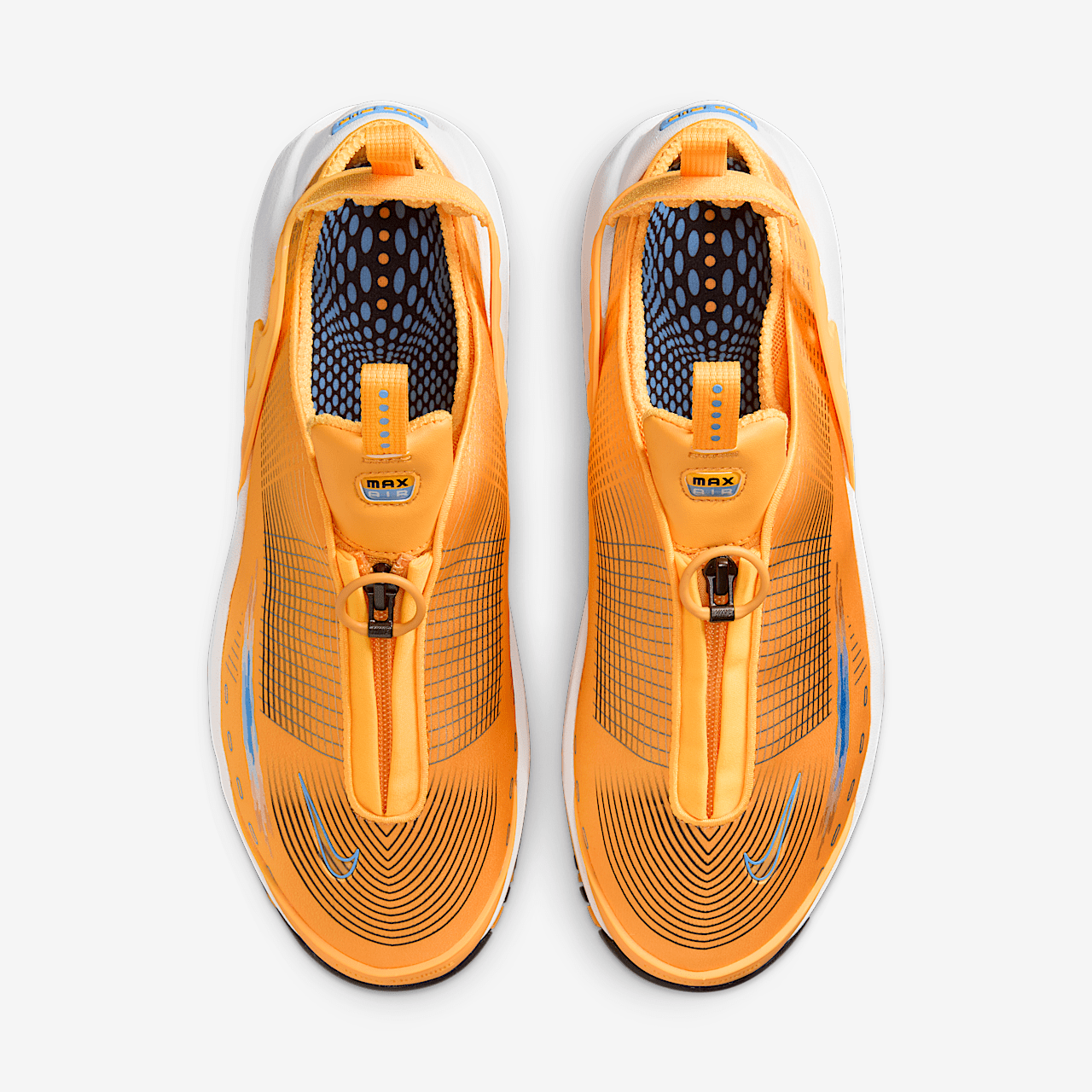 Nike Air Max sneaker Laser Orange/Zwart/Wit/University Blue