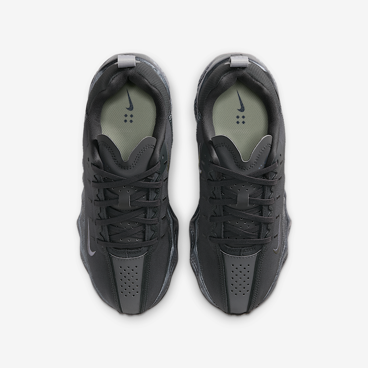 Nike  sneaker Dark Smoke Grey/Metallic Silver/Zwart/Light Carbon
