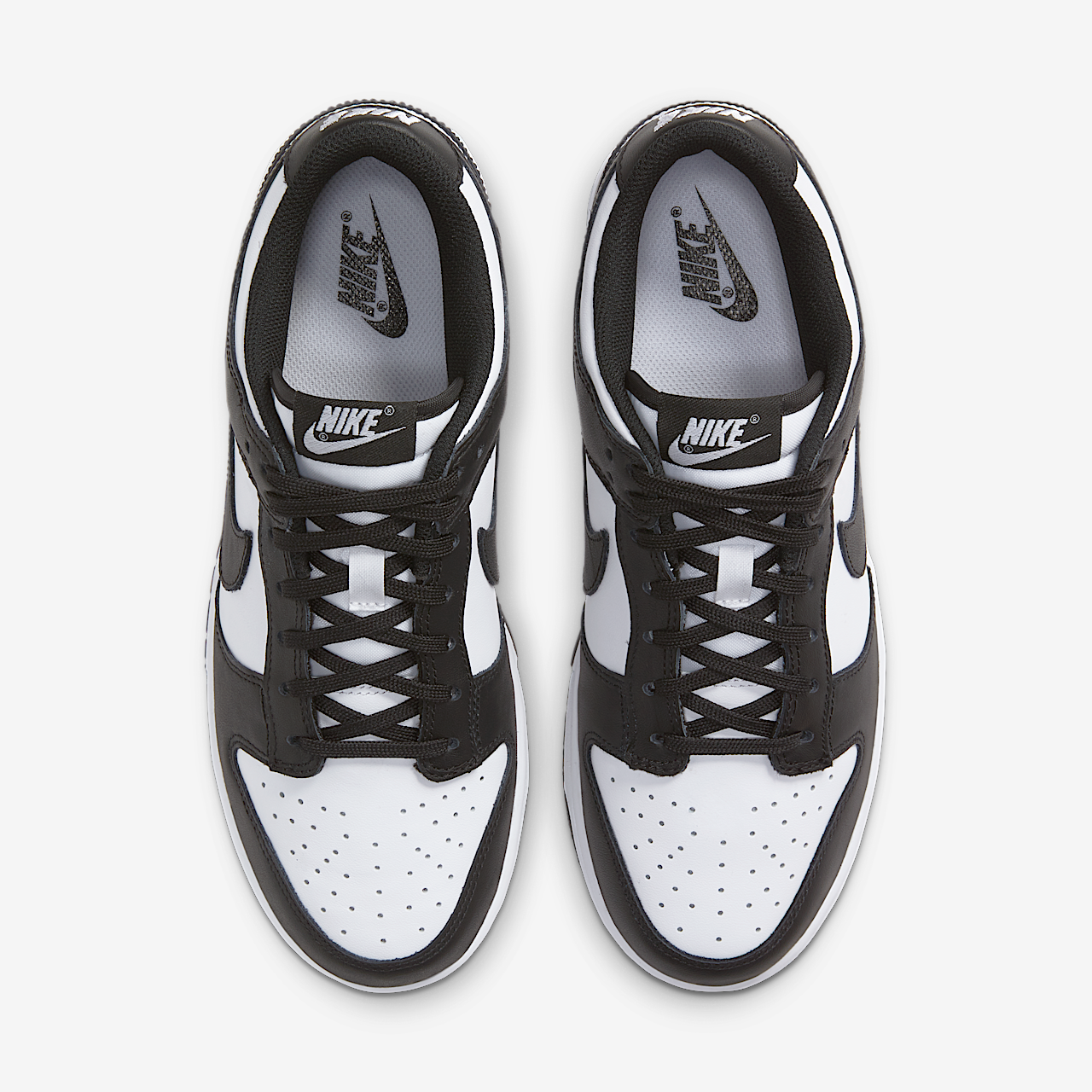 Nike Dunk Low sneaker Wit/Wit/Zwart
