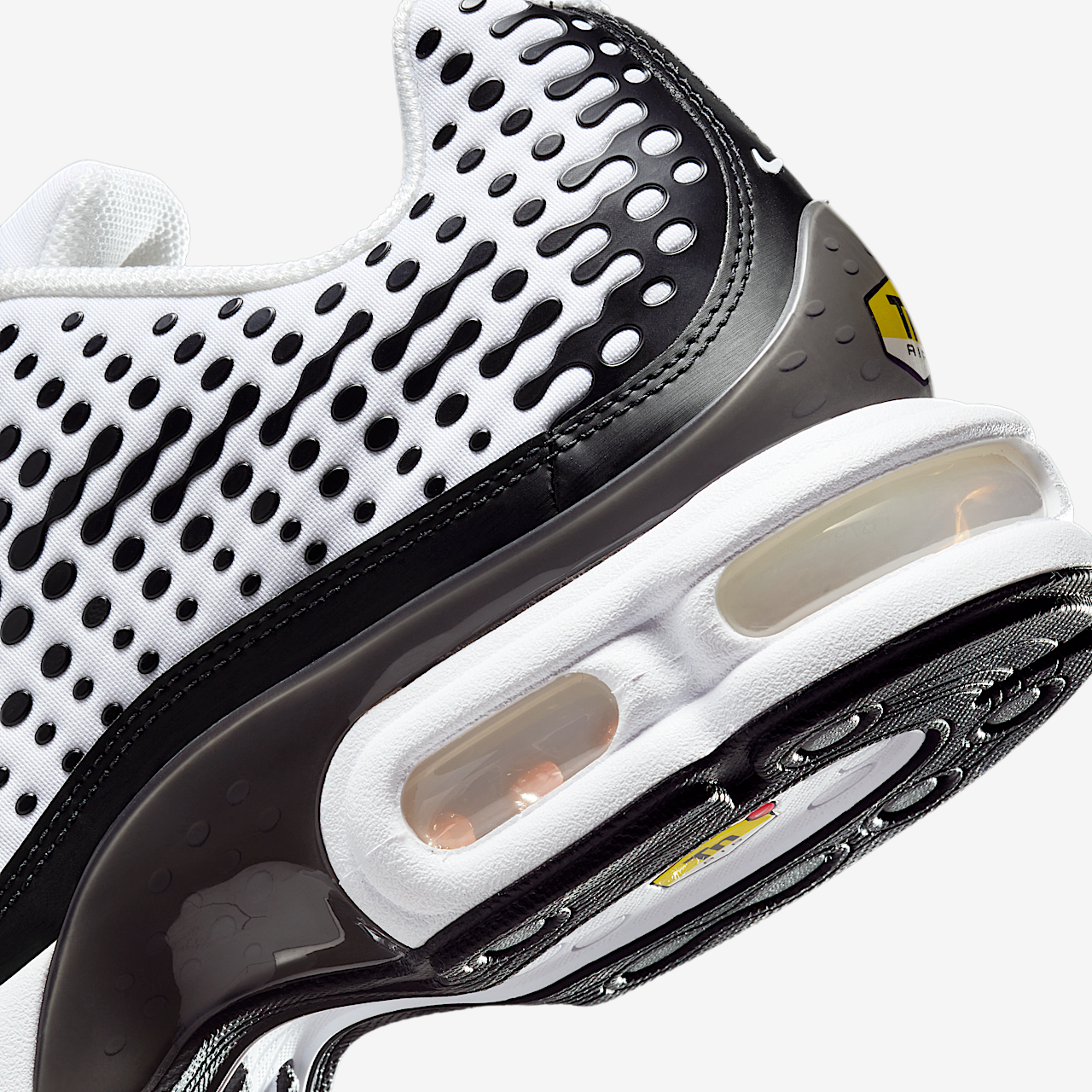 Nike Air Max Plus sneaker Wit/Zwart/Smoke Grey/Wit