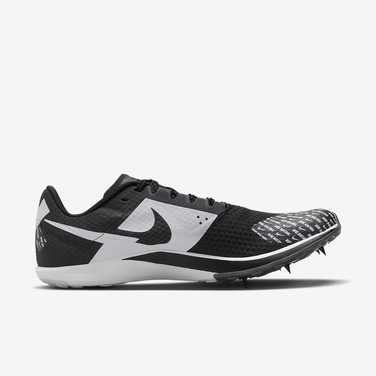 Nike  sneaker Zwart/Dark Smoke Grey/Wit/Metallic Silver