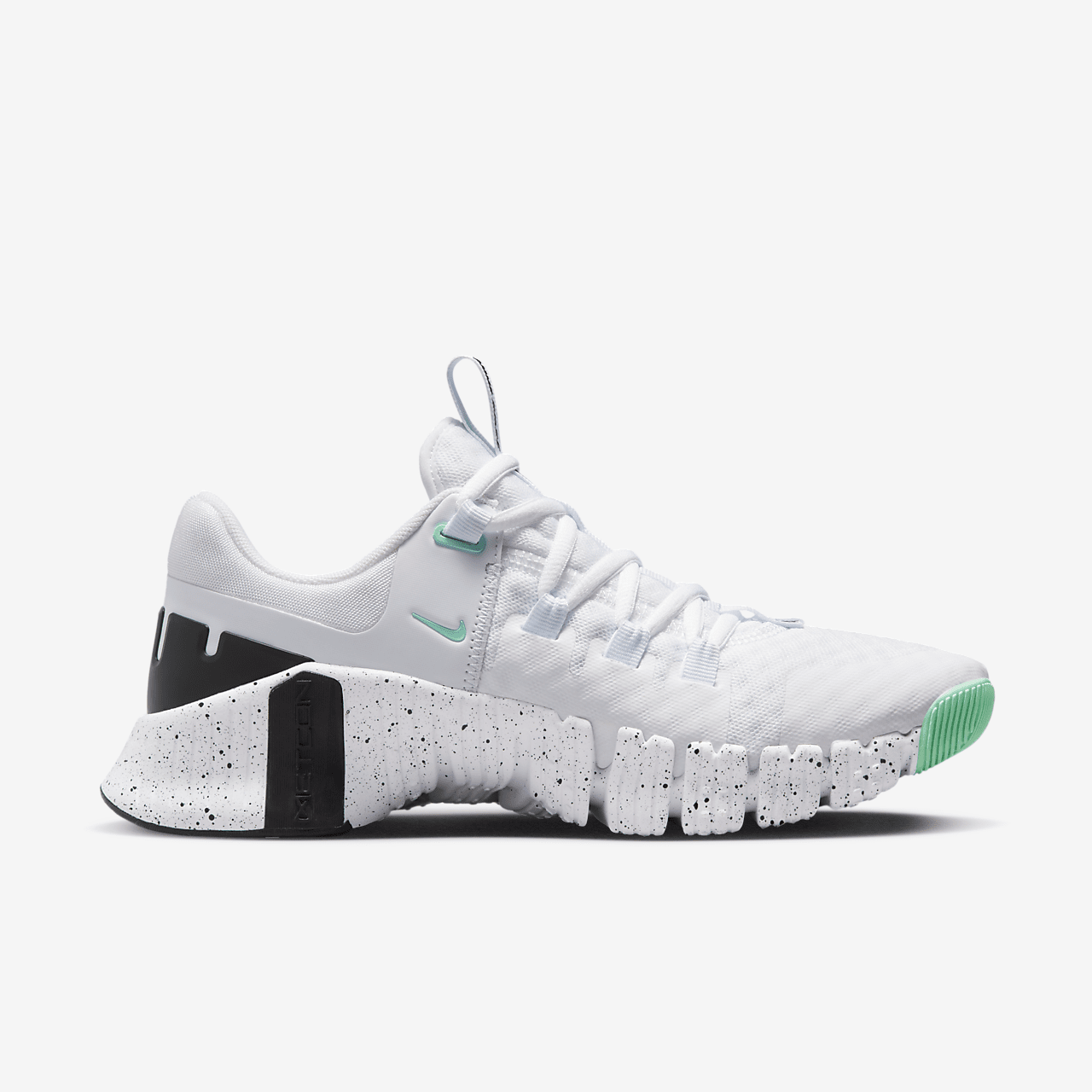 Nike Free sneaker Wit/Zwart/Emerald Rise