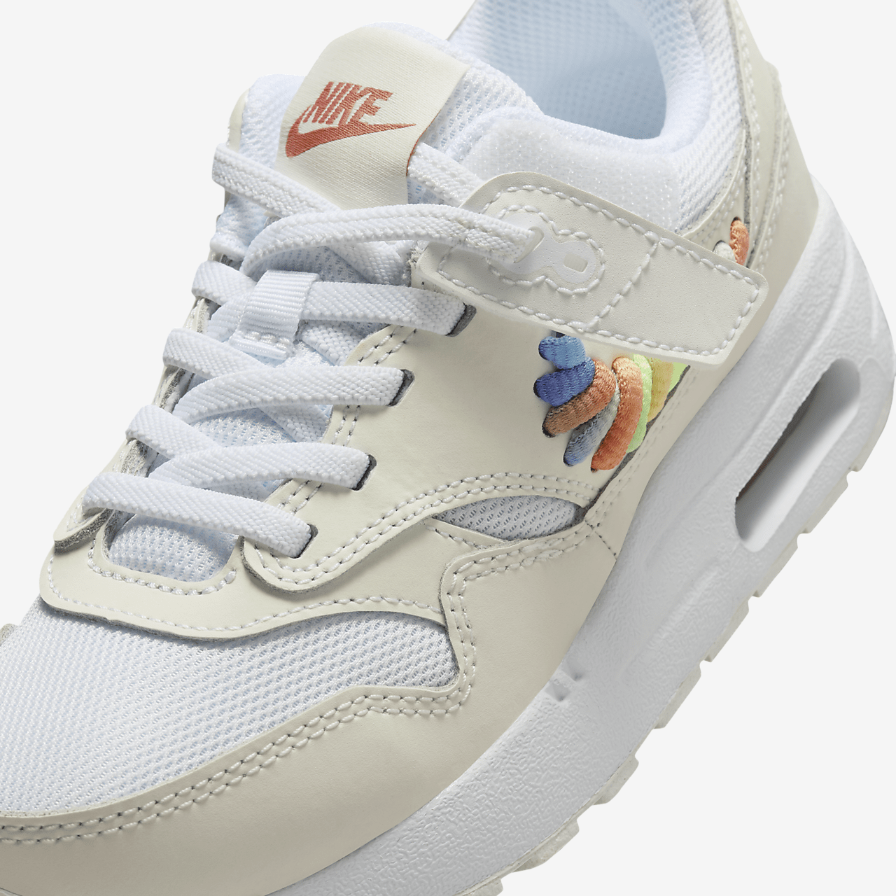 Nike Air Max 1 sneaker Wit/Summit White/Terra Blush/Meerkleurig