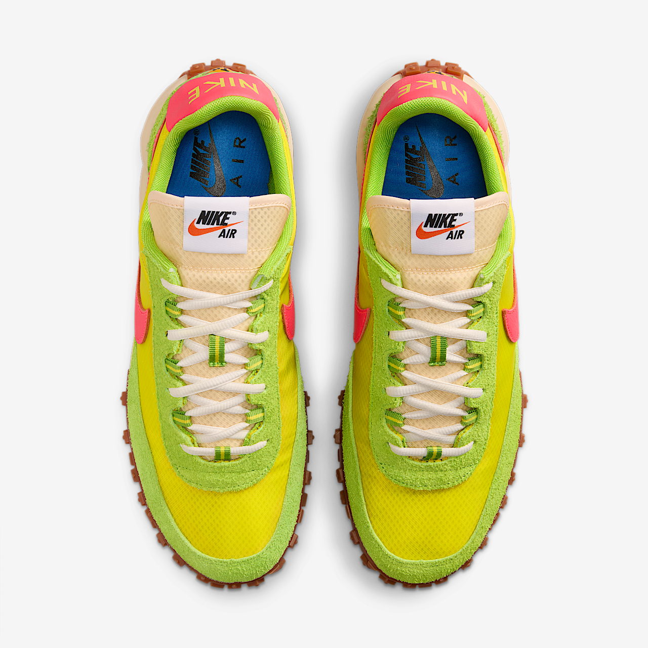 Nike Air Max sneaker Electrolime/Gum Medium Brown/Sprinter Green/Flash Crimson