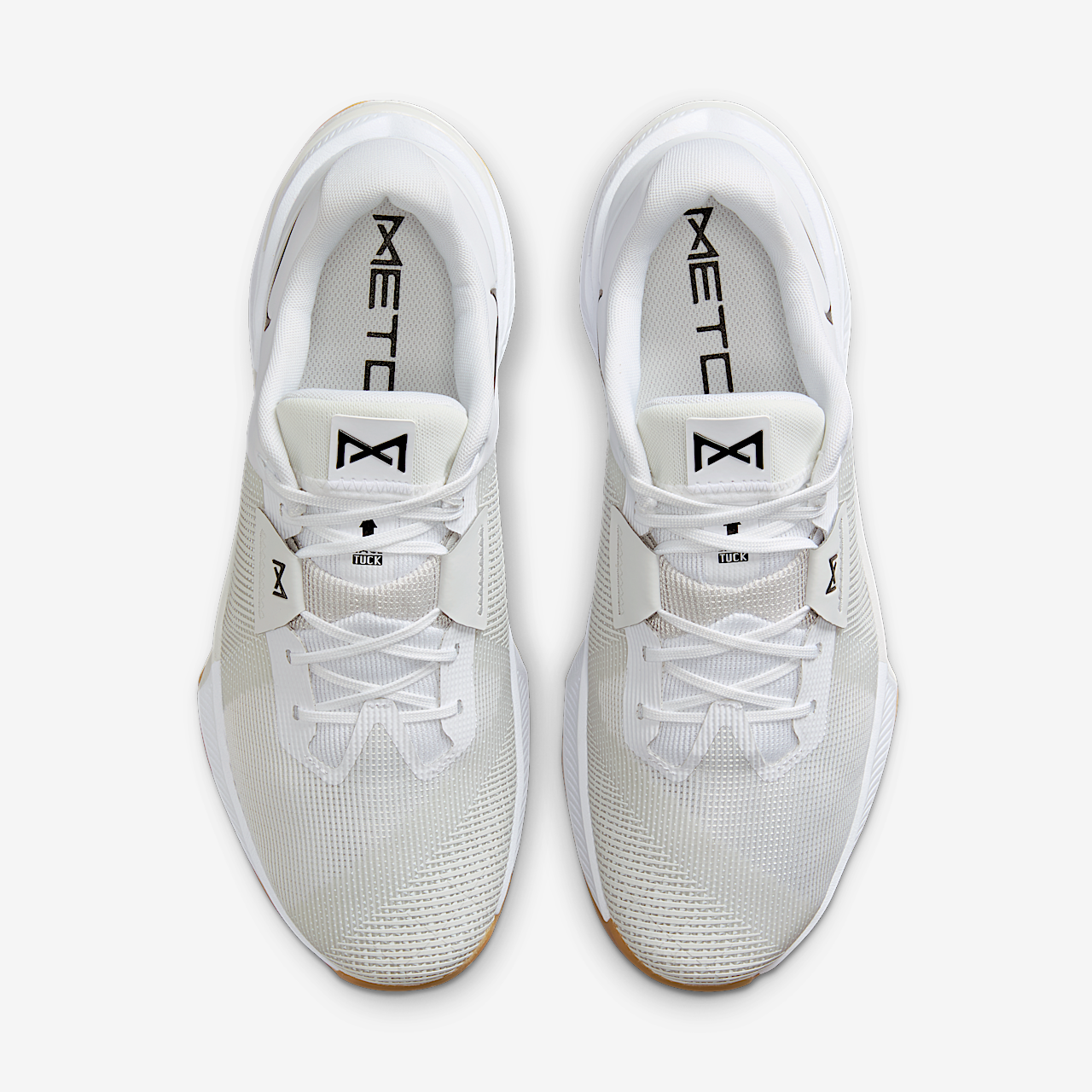 Nike  sneaker Wit/Platinum Tint/Gum Light Brown/Zwart