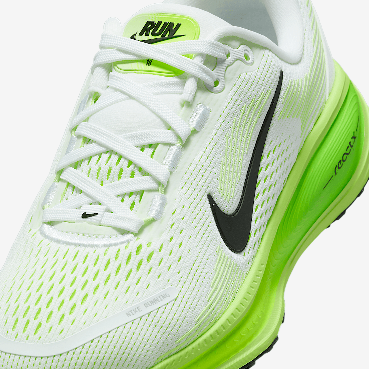 Nike Vomero sneaker Wit/Electric Green/Volt/Zwart