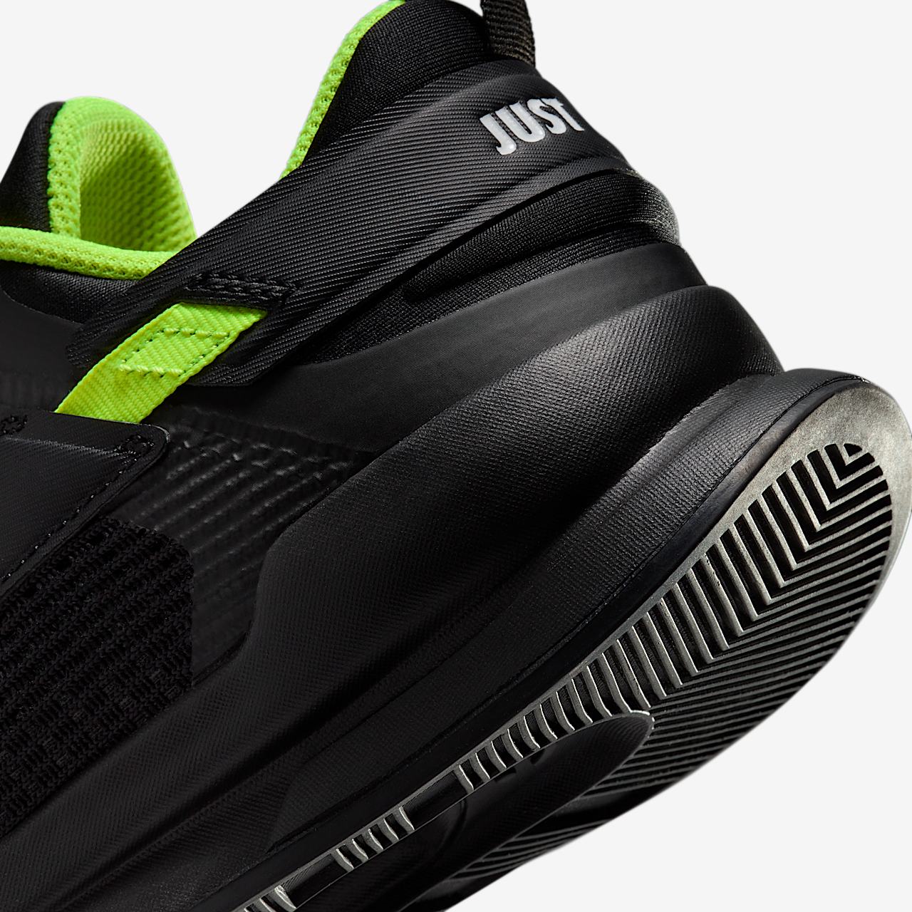 Nike  sneaker Zwart/Wit/Volt