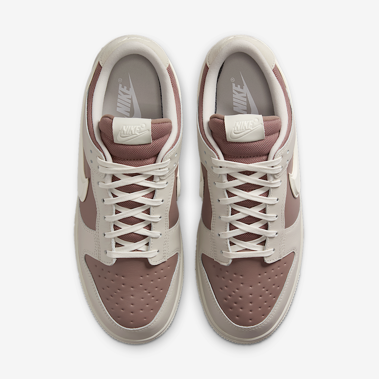Nike Dunk Low sneaker Light Bone/Mink Brown/Sail