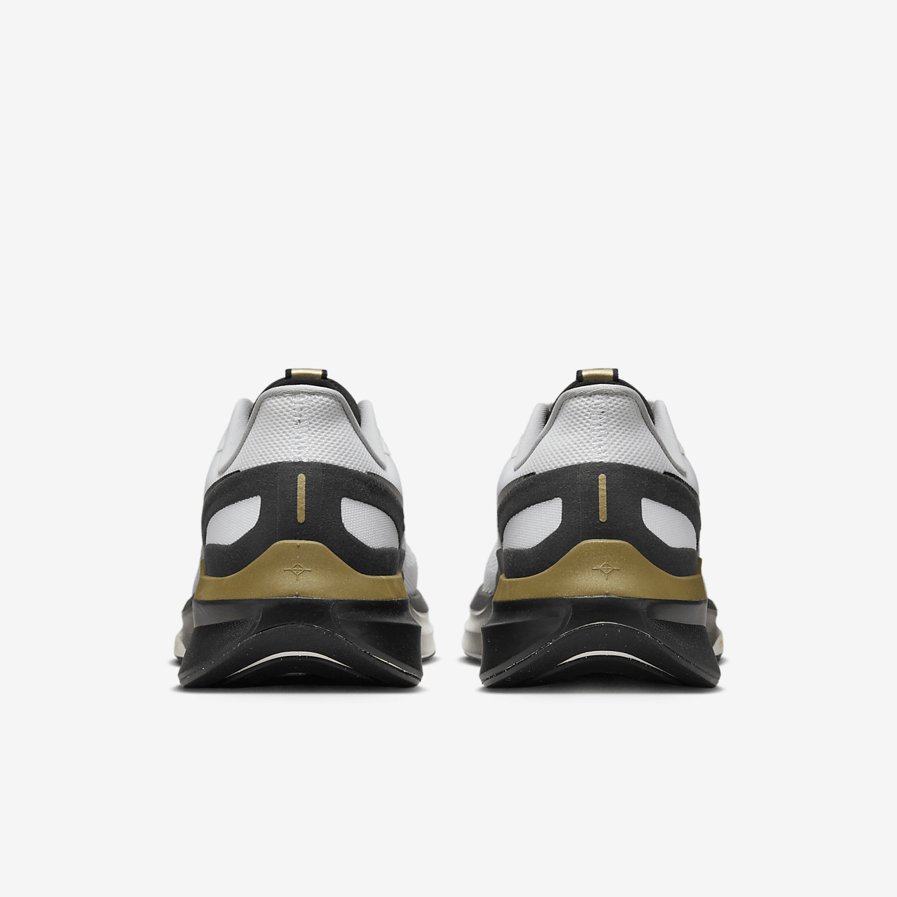 Nike  sneaker Wit/Metallic Gold/Light Smoke Grey/Zwart