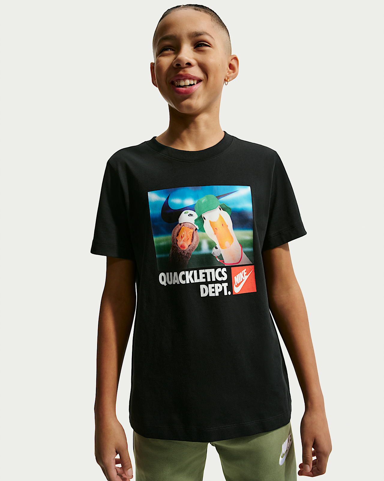 Детская футболка Nike Sportswear Big Kids'