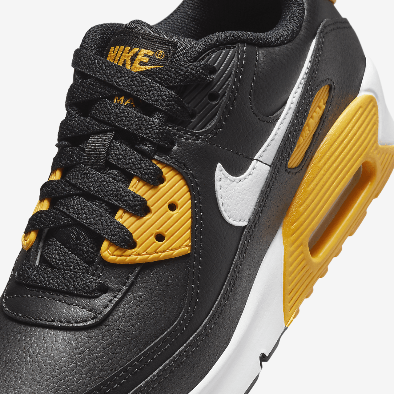 Nike Air max 90 sneaker Zwart/University Gold/Wit