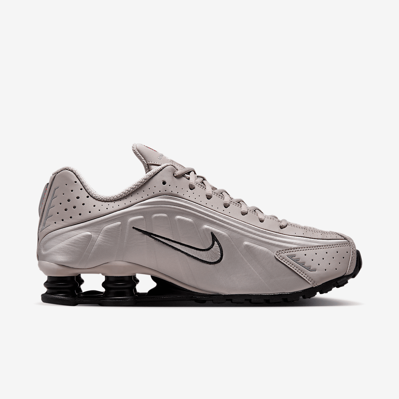 Nike Nike Shox sneaker College Grey/University Red/Metallic Silver/Zwart