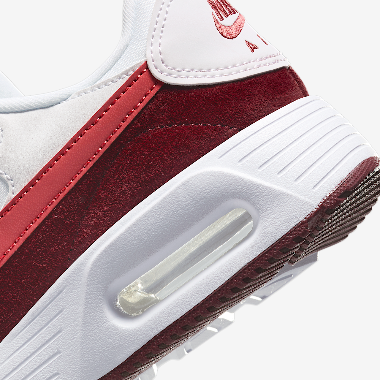 Nike Air Max SC sneaker Wit/Team Red/Adobe