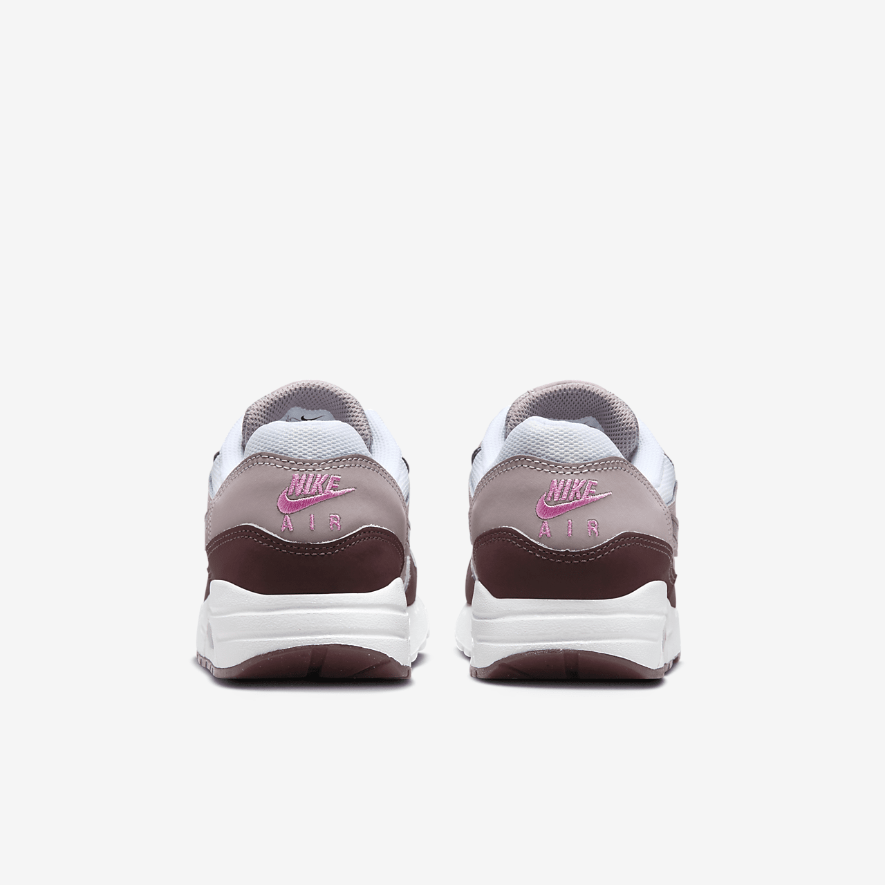 Nike Air Max 1 sneaker Wit/Light Violet Ore/Playful Pink/Burgundy Crush