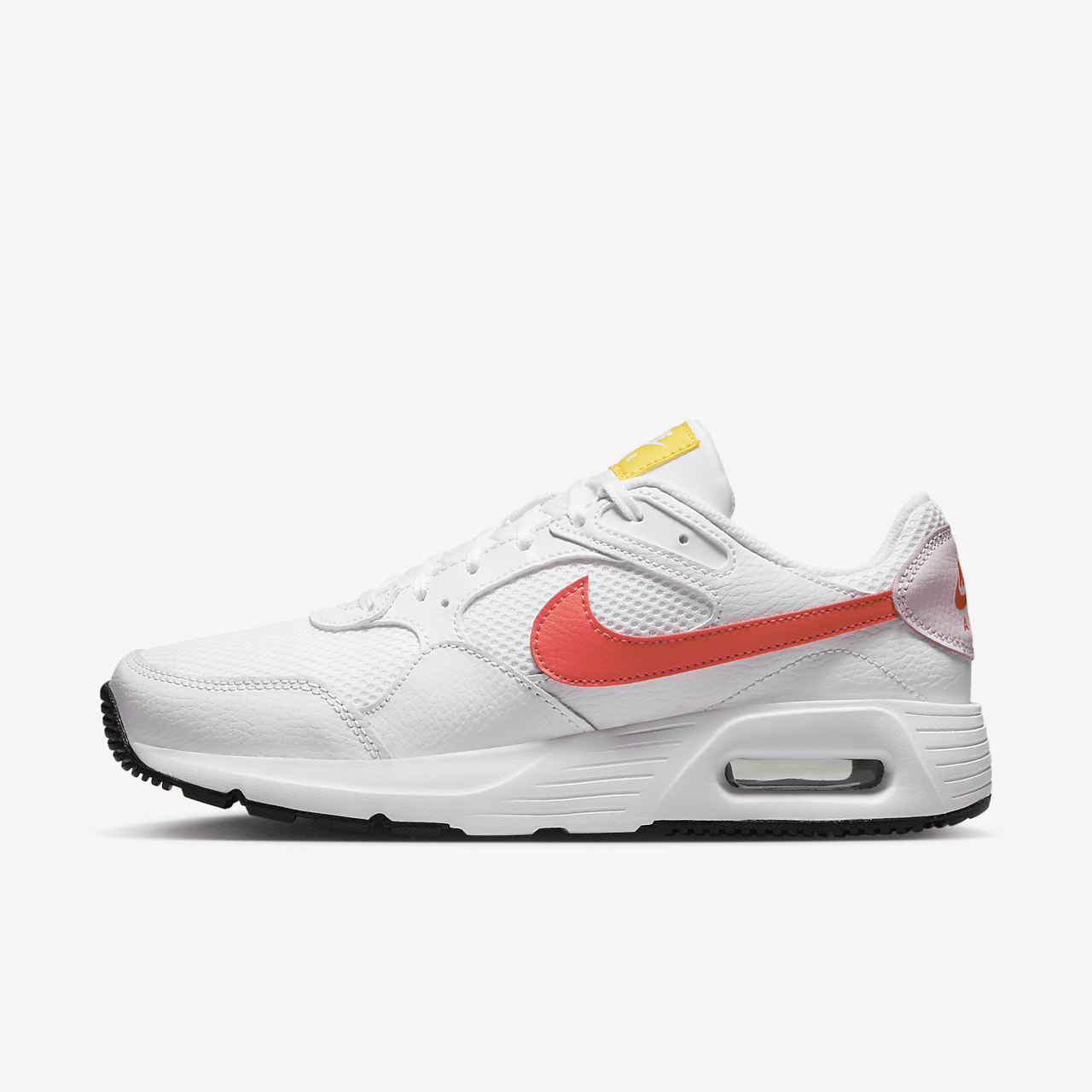 Nike Air Max SC sneaker Wit/Pink Foam/Light Laser Orange/Bright Crimson
