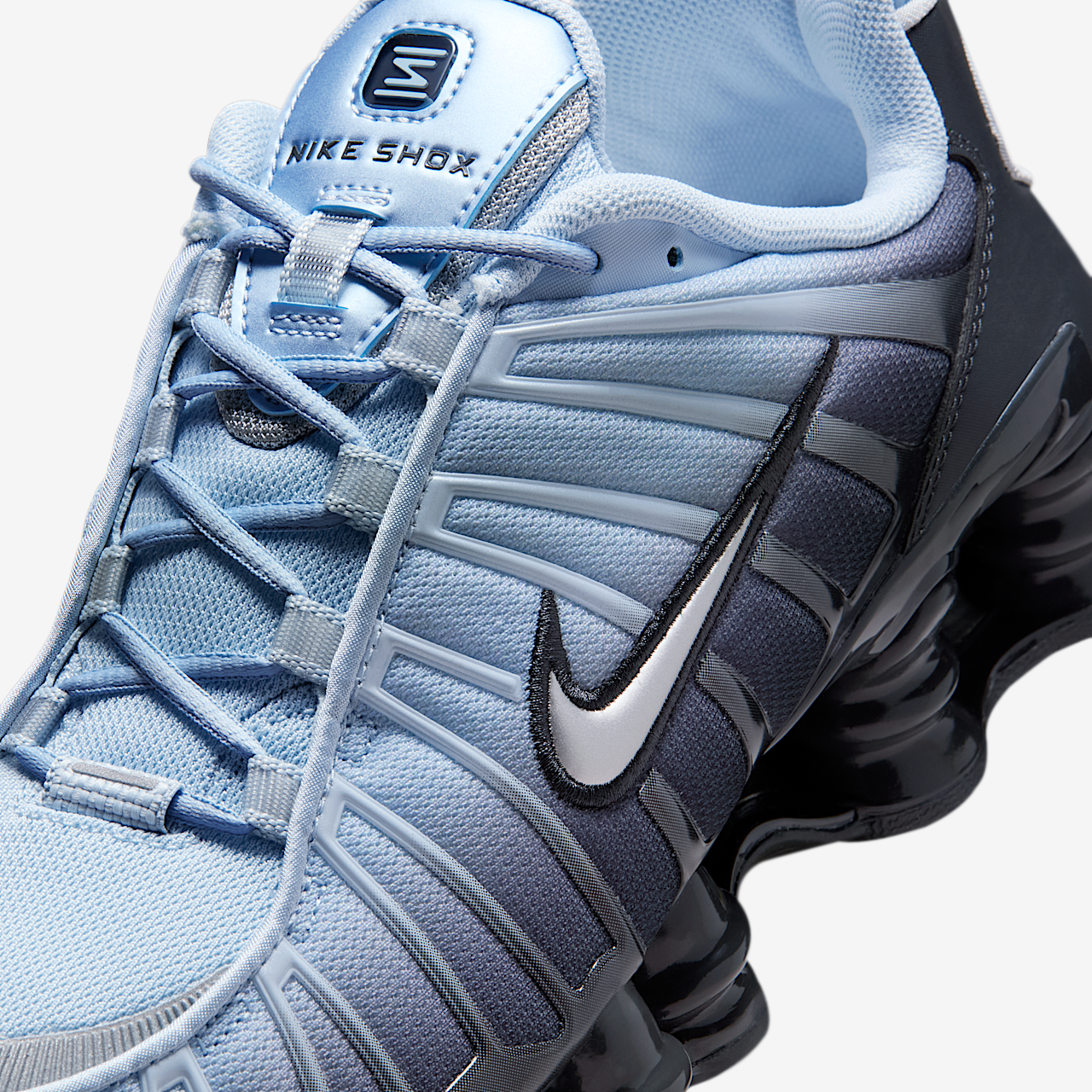 Nike Nike Shox sneaker Anthracite/Light Armory Blue/Metallic Silver
