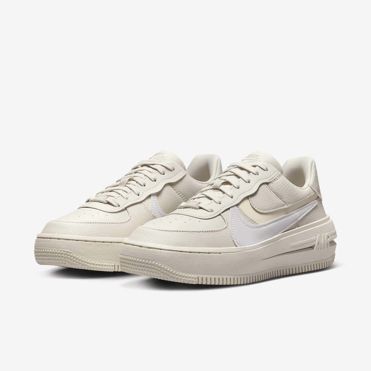Nike Air Force 1 sneaker Light Orewood Brown/Pale Ivory/Platinum Violet