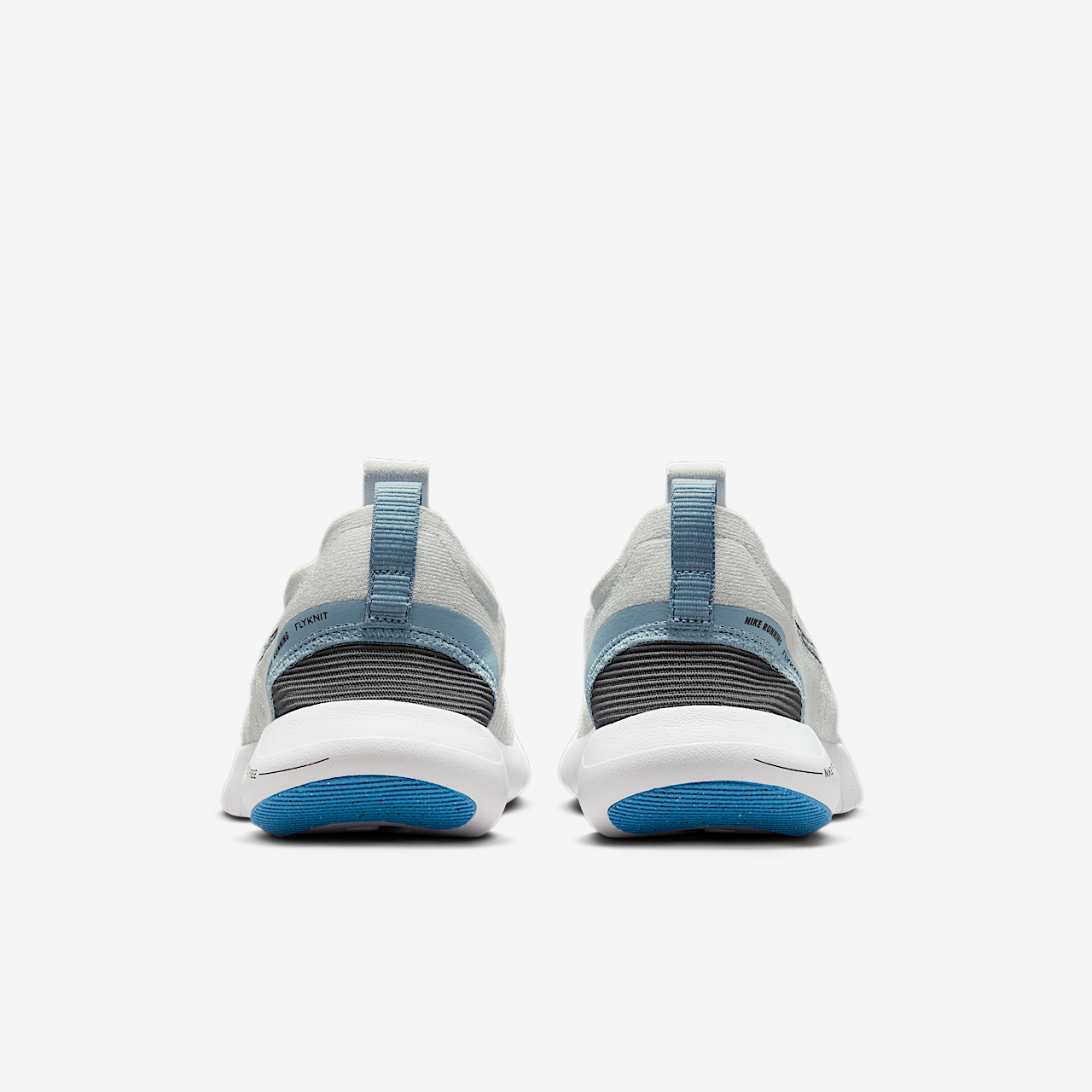 Nike Free sneaker Platinum Tint/Light Armory Blue/Wit/Iron Grey