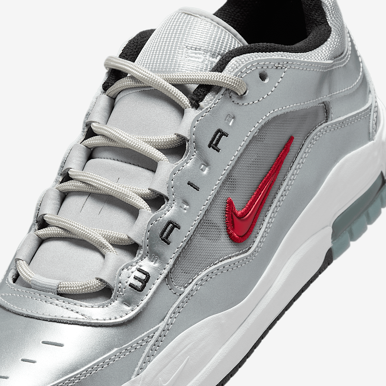 Nike Air Max sneaker Metallic Silver/Metallic Silver/Wit/Varsity Red