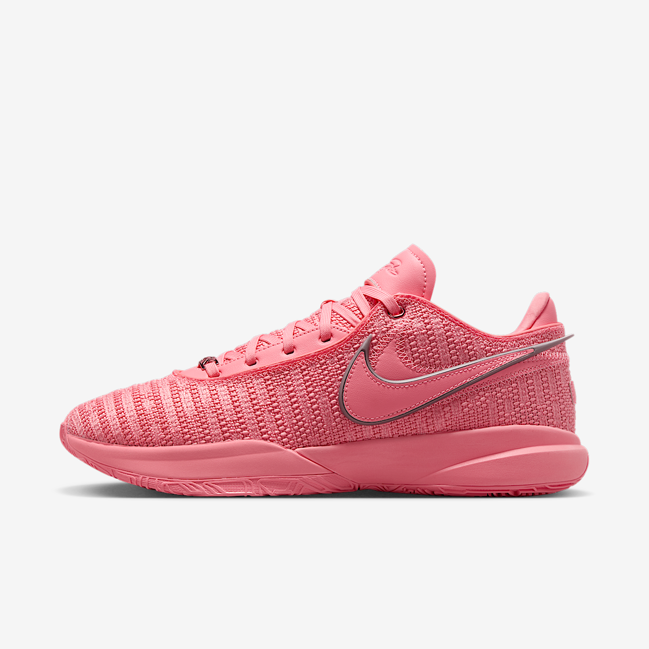 Nike LeBron sneaker Pink Gaze/Metallic Silver/Pink Gaze