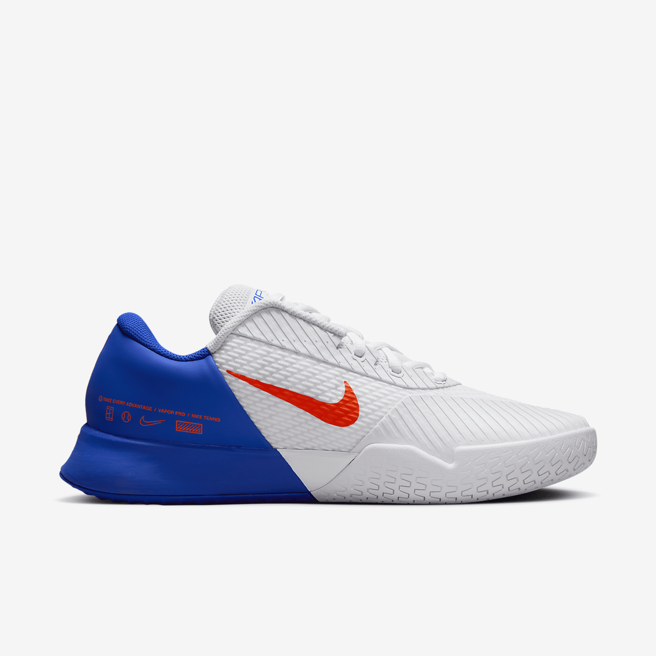 Nike  sneaker Wit/Hyper Royal/Hyper Crimson