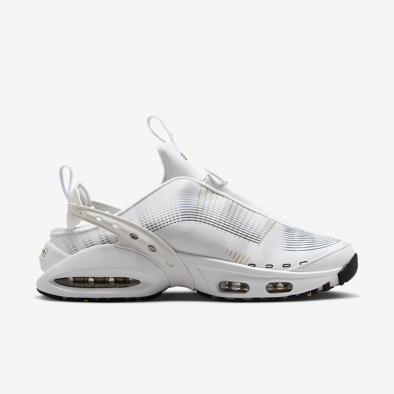 Nike Air Max sneaker Wit/Zwart/Copper Moon/Metallic Gold