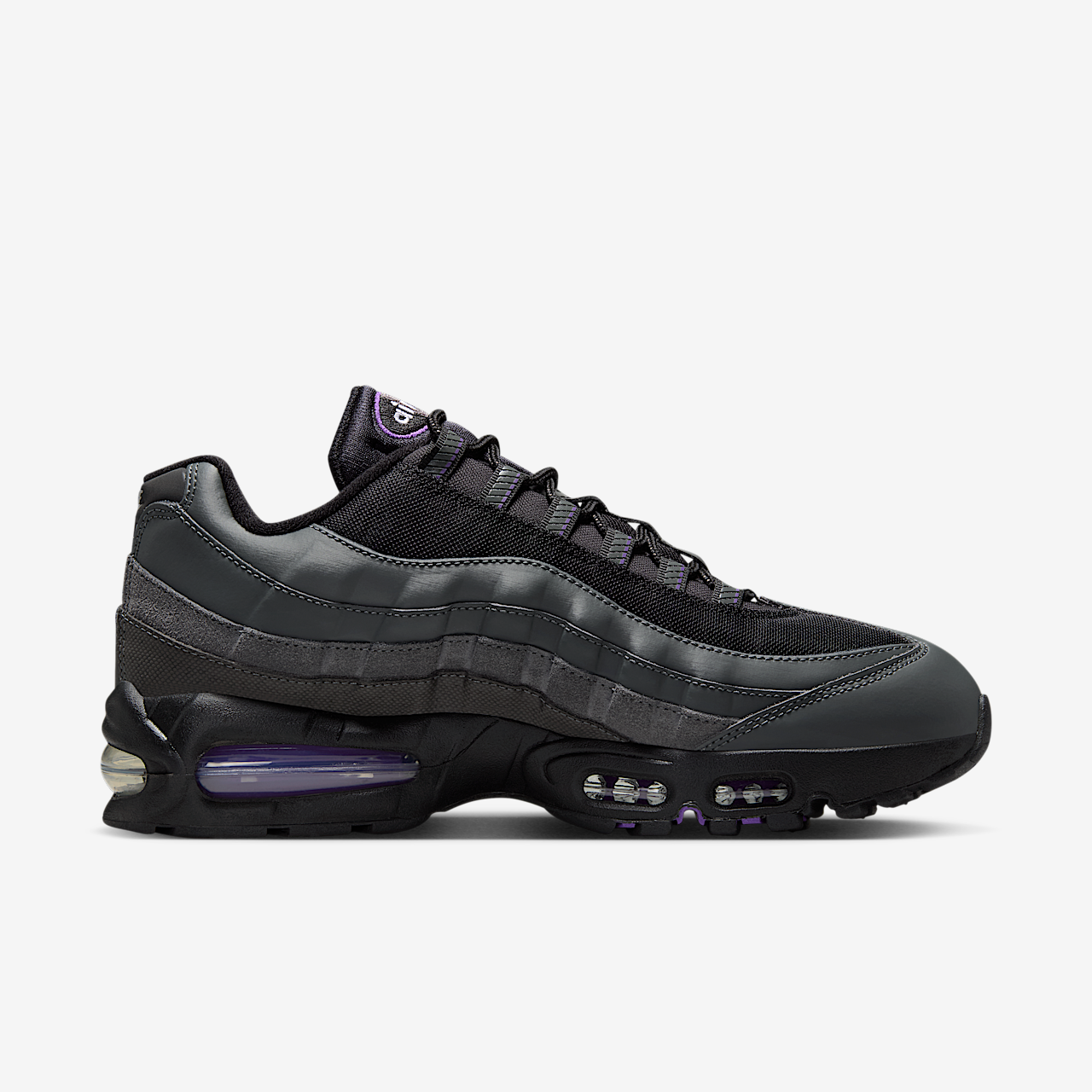 Nike Air Max sneaker Iron Grey/Wild Grape/Wit/Zwart