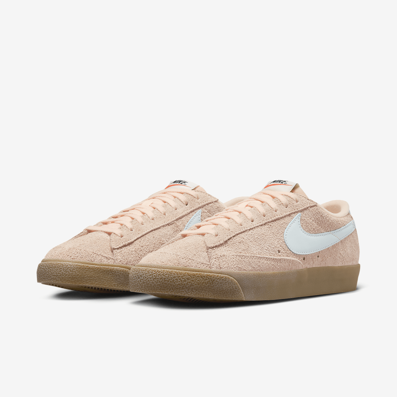 Nike Blazer sneaker Crimson Tint/Gum Light Brown/Team Orange/Glacier Blue