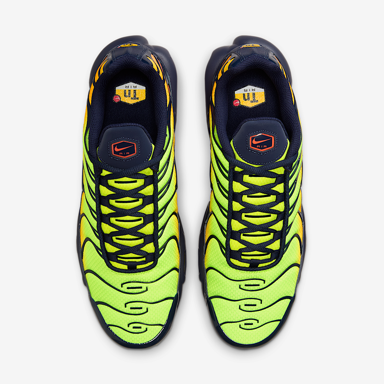 Nike Air Max Plus sneaker Lemon Venom/Hyper Crimson/Laser Orange/Blackened Blue