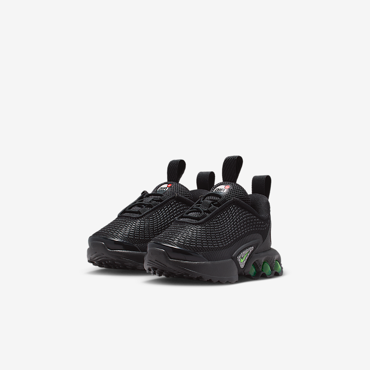 Nike Air Max DN sneaker Zwart/Zwart/Anthracite/Green Strike