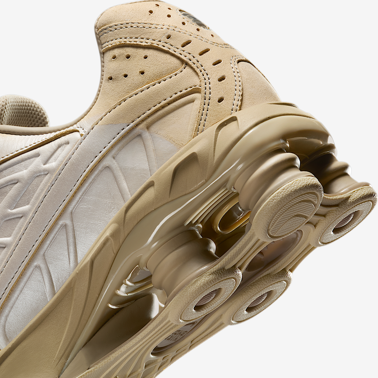 Nike Nike Shox sneaker Metallic Silver/Desert Khaki/Khaki/Light Khaki