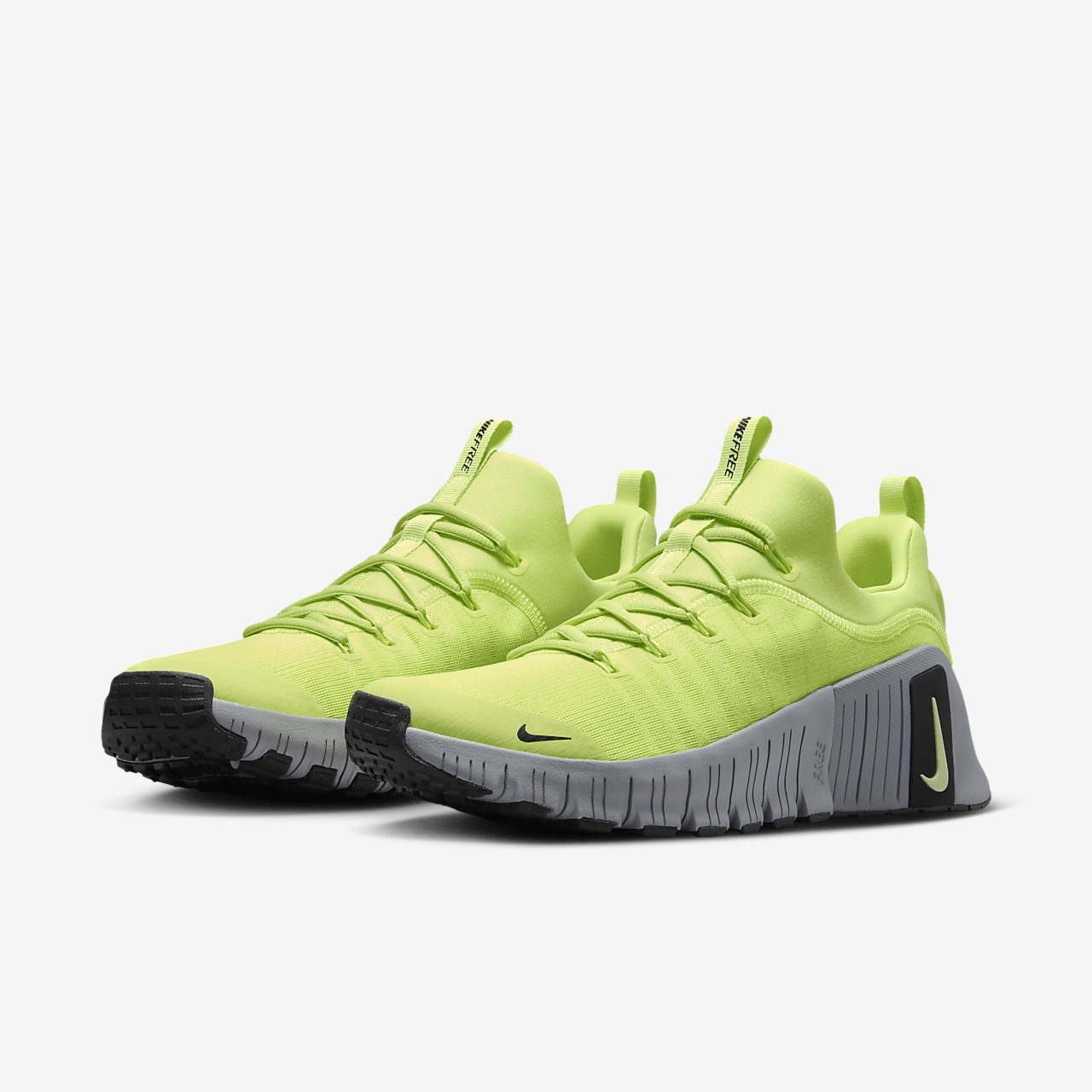 Nike Free sneaker Light Lemon Twist/Cement Grey/Zwart/Light Lemon Twist