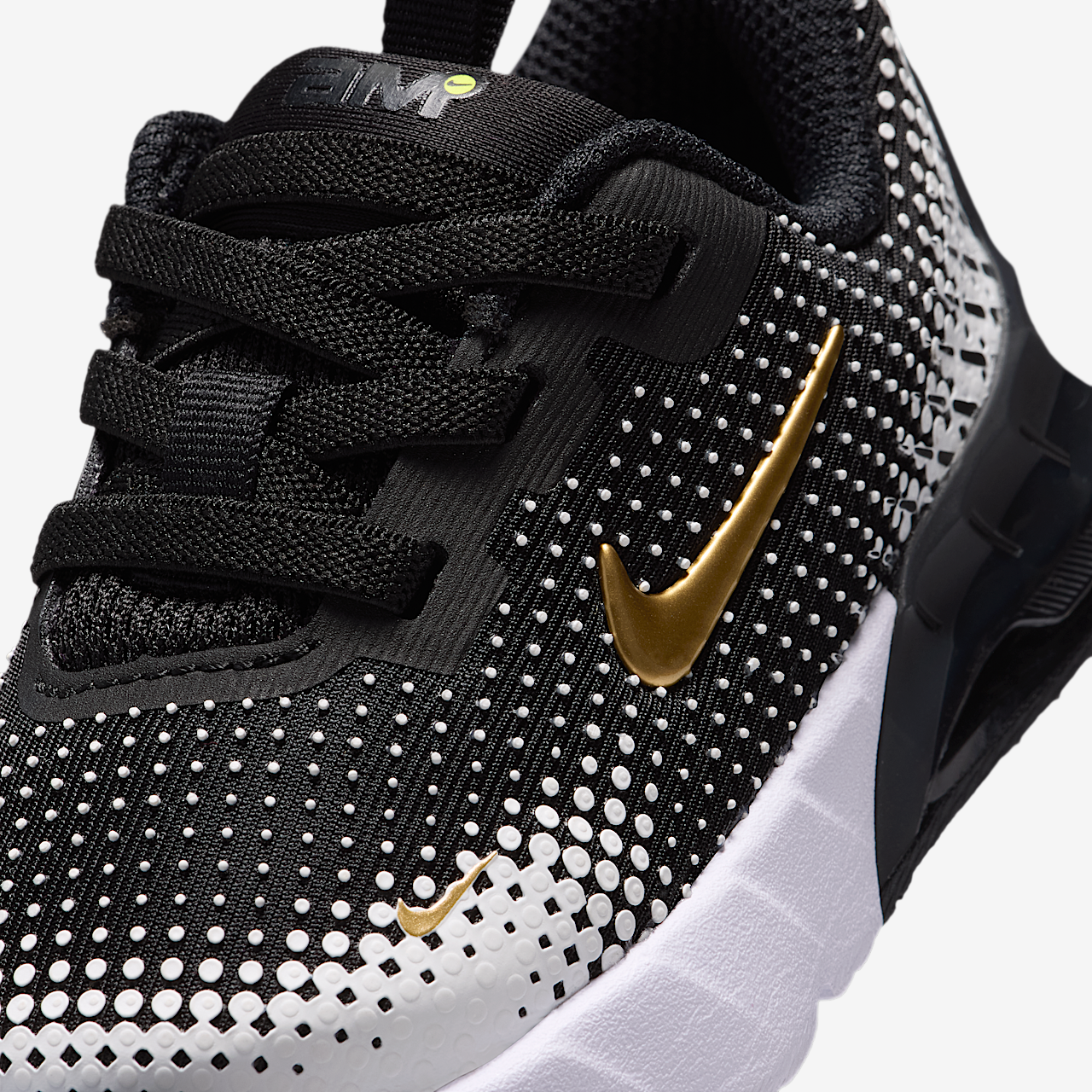 Nike Air Max sneaker Zwart/Wit/Metallic Gold