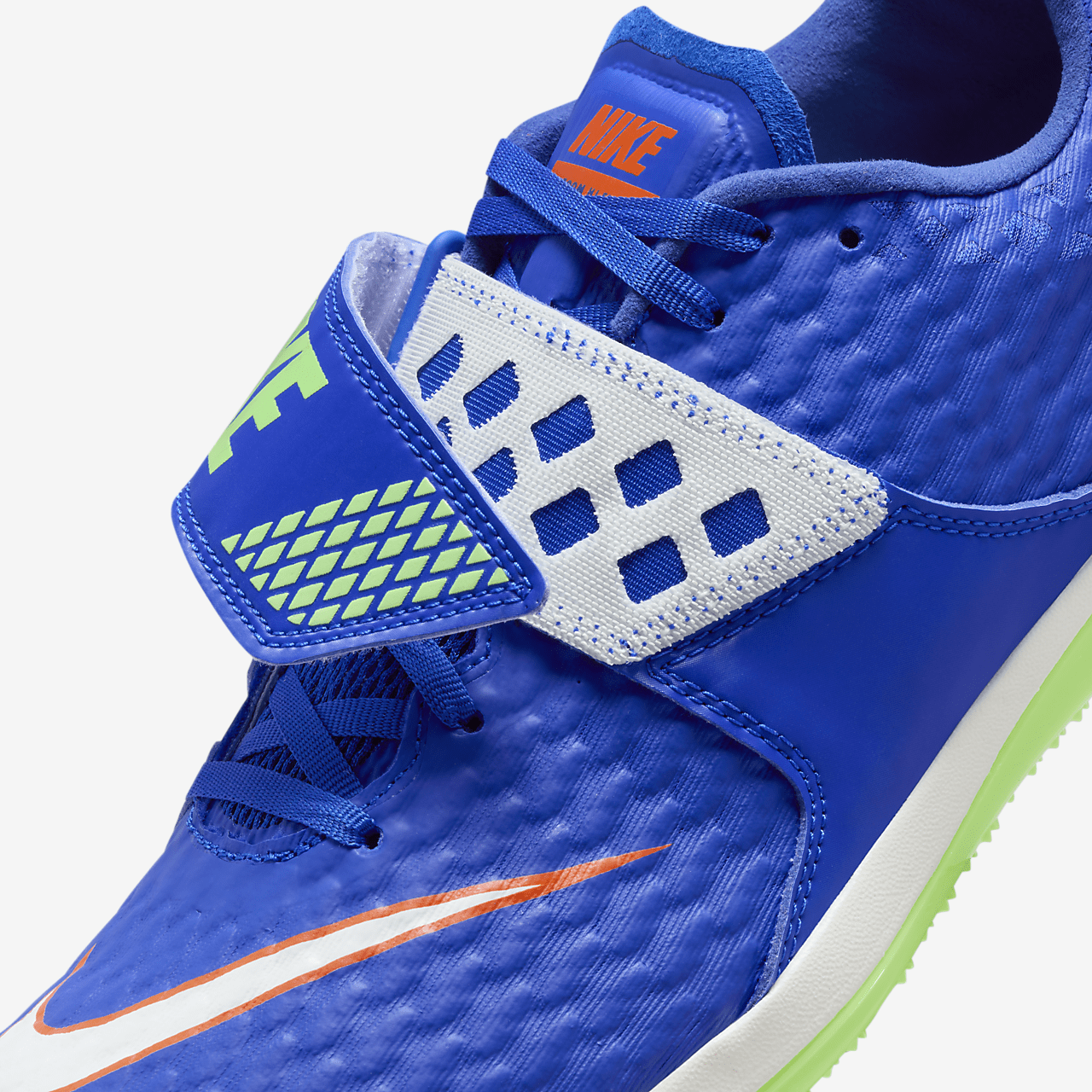 Nike  sneaker Racer Blue/Lime Blast/Safety Orange/Wit