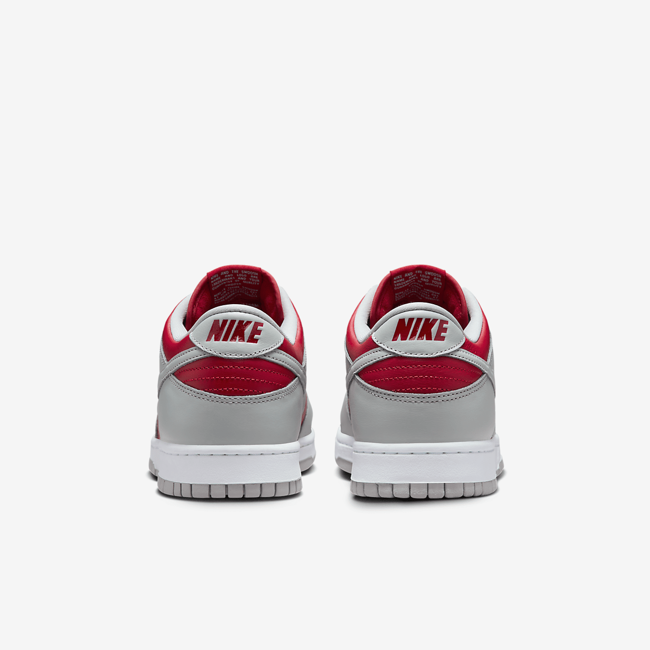 Nike Dunk Low sneaker Varsity Red/Wit/Silver