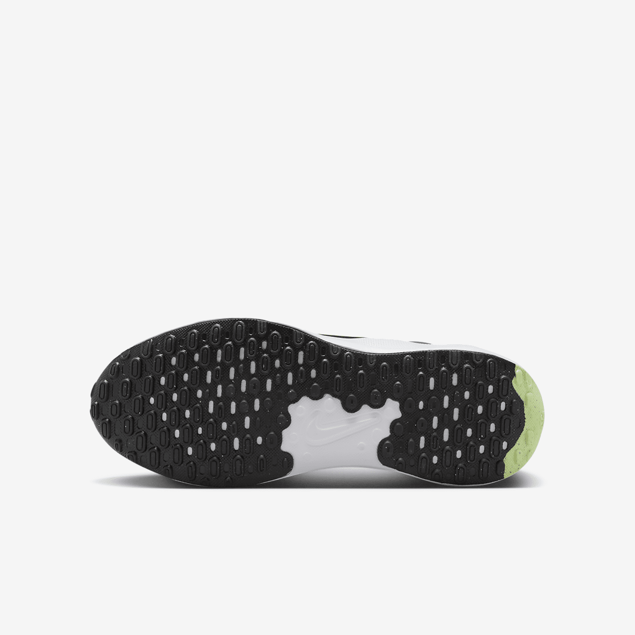 Nike  sneaker Zwart/Smoke Grey/Wit/Barely Volt