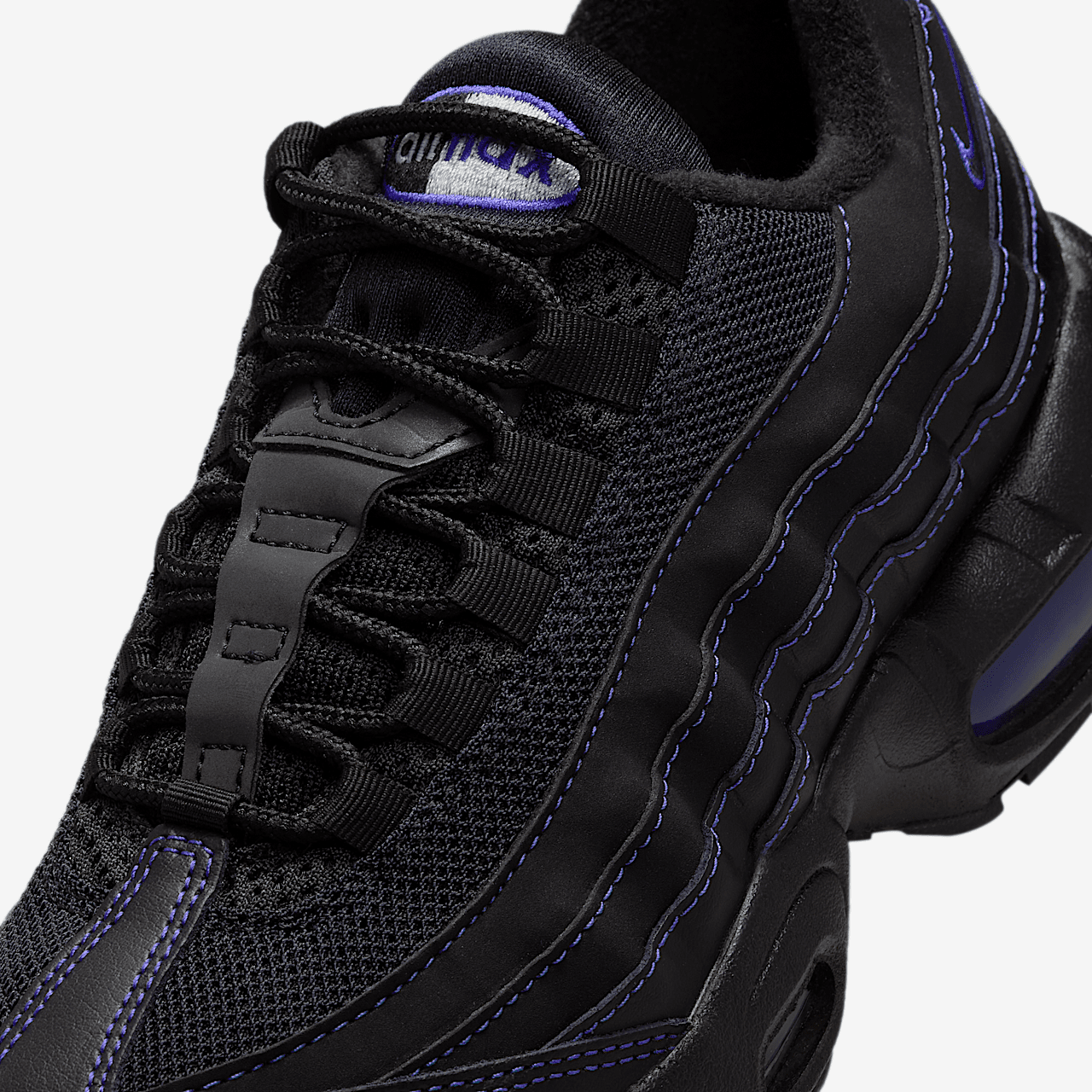 Nike Air Max 95 sneaker Zwart/Persian Violet/Wolf Grey/Zwart