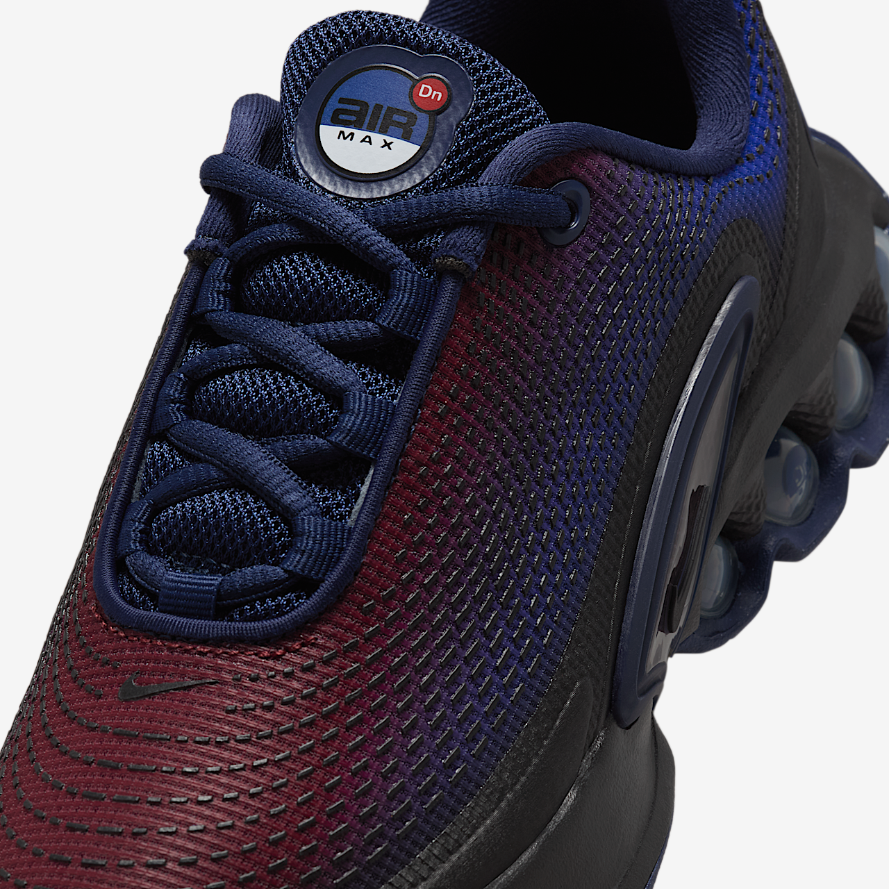 Nike Air Max DN sneaker Dark Team Red/Midnight Navy/Hyper Royal/Zwart