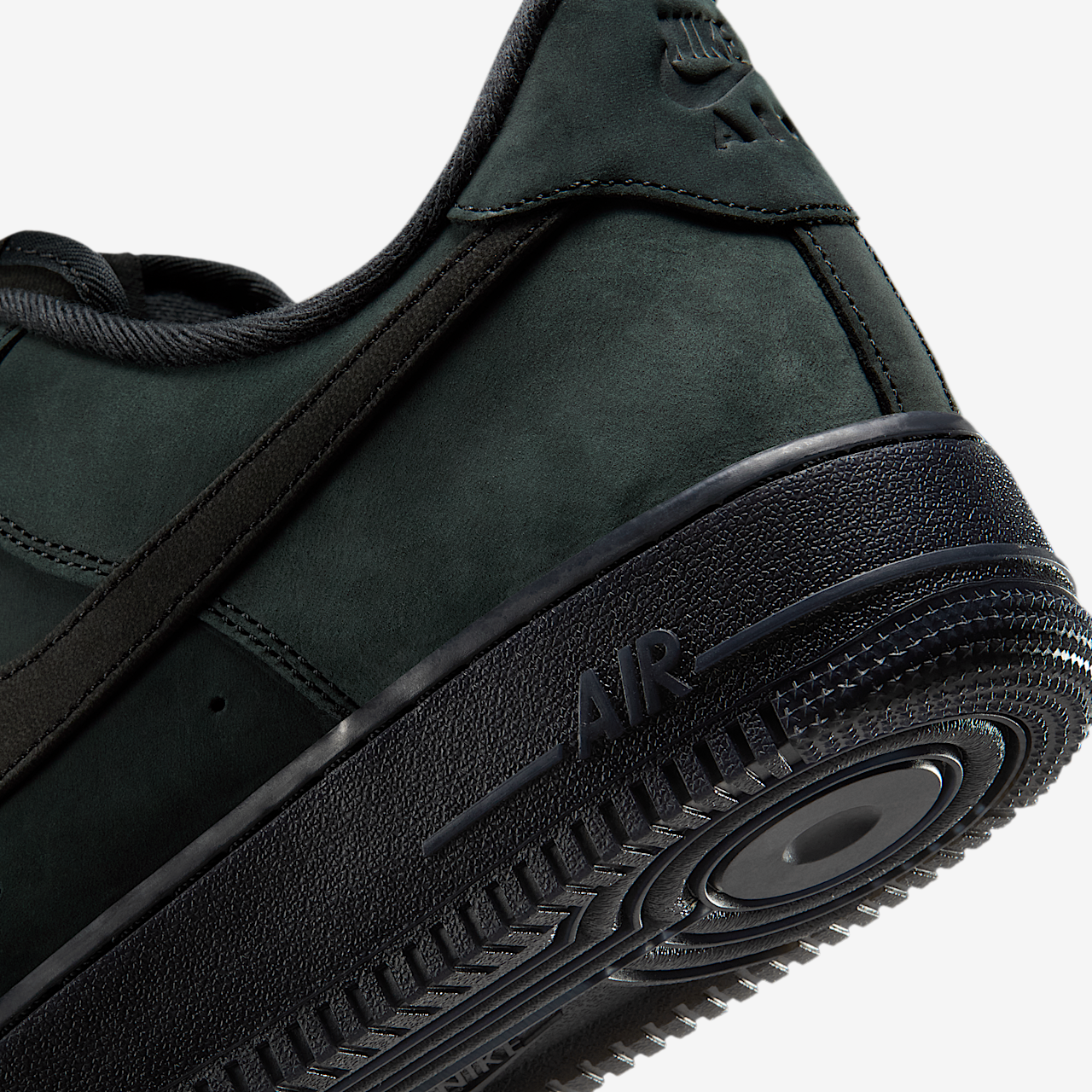 Nike Air Force 1 sneaker Zwart/Zwart