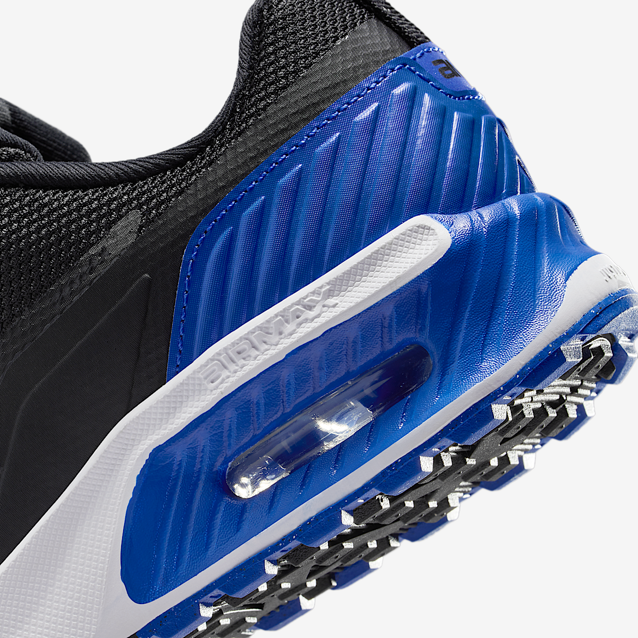 Nike Air Max sneaker Zwart/Hyper Royal
