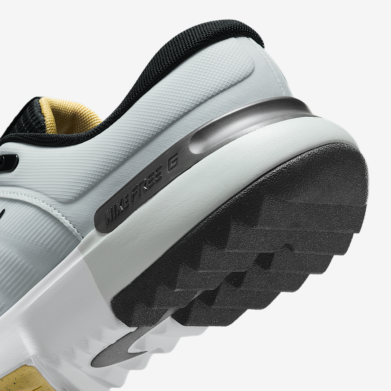 Nike Free sneaker Wit/Zwart/Pure Platinum/Topaz Gold