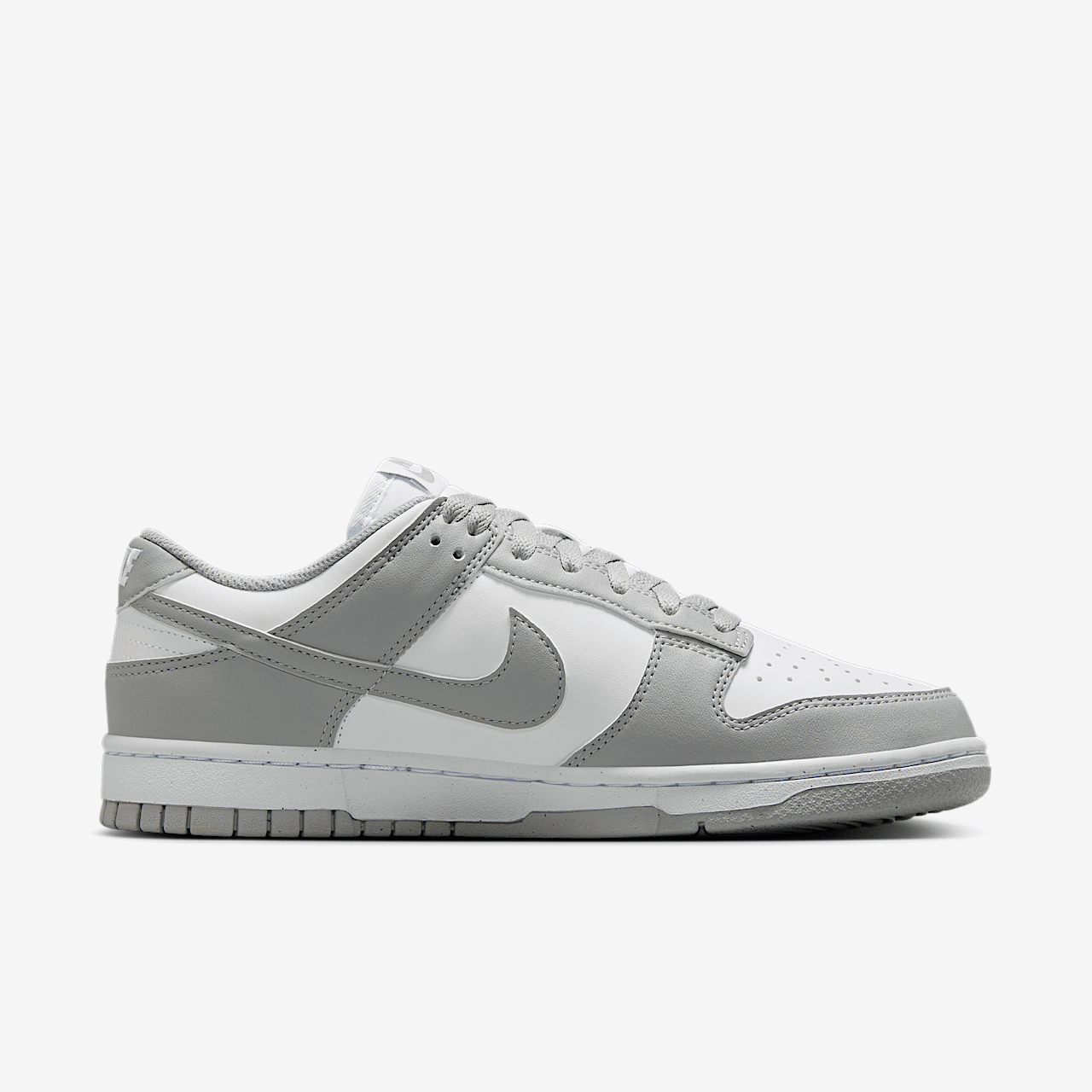 Nike Dunk Low sneaker Wit/Light Smoke Grey